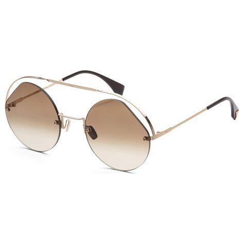 fendi ff 0325/s|FENDI Round Sunglasses FF0325/S Silver .